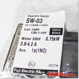 Japan (A)Unused,SW-03 AC100V 1a 2.8-4.2A 電磁開閉器,Irreversible Type Electromagnetic Switch,Fuji