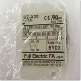 Japan (A)Unused,SZ-A20 2a補助接点 ヘッドオン双接点,Electromagnetic Contactor / Switch Other,Fuji 