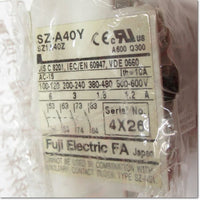 Japan (A)Unused,SZ-A40Y 補助接点ユニット 4a,Electromagnetic Contactor / Switch Other,Fuji