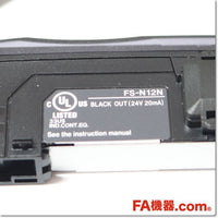 Japan (A)Unused,FS-N12N デジタルファイバアンプ 子機,Fiber Optic Sensor Amplifier,KEYENCE