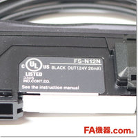 Japan (A)Unused,FS-N12N デジタルファイバアンプ 子機,Fiber Optic Sensor Amplifier,KEYENCE