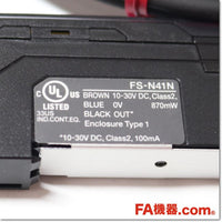 Japan (A)Unused,FS-N41N デジタルファイバアンプ ケーブルタイプ 親機,Fiber Optic Sensor Amplifier,KEYENCE