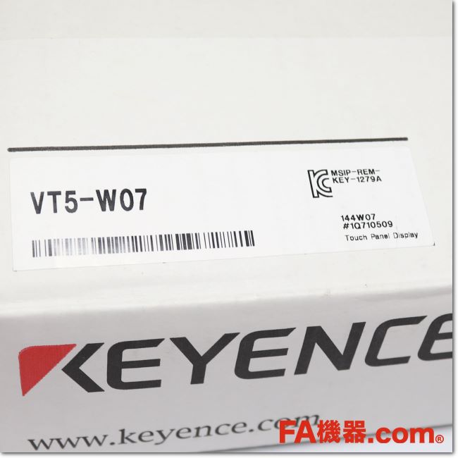 Japan (A)Unused,VT5-W07 タッチパネルディスプレイ 7型ワイドTFT