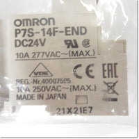 Japan (A)Unused,P7S-14F-END DC24V Safety Relay / Socket,OMRON 