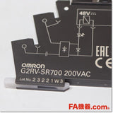 Japan (A)Unused,G2RV-SR700 AC200V スリムI/Oリレー,I / O Relay<g7t g2rv> ,OMRON </g7t>
