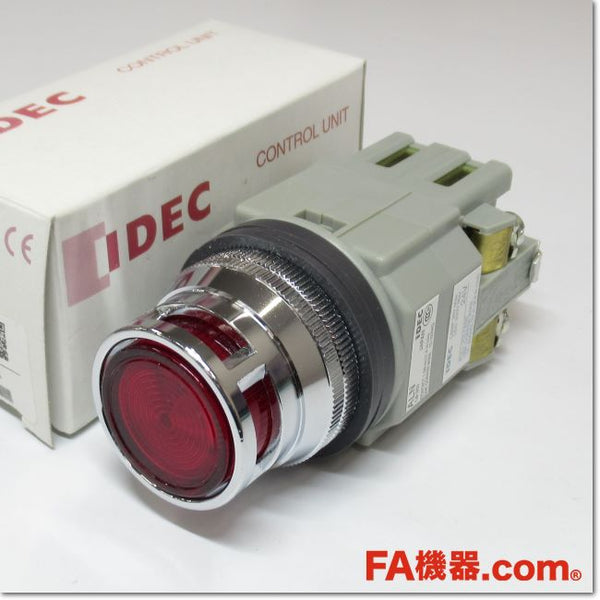 Japan (A)Unused,ALFN22211DNR φ30 LED照光押ボタンスイッチ 突形フルガード付 1a1b AC/DC24V