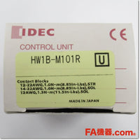 Japan (A)Unused,HW1B-M101R φ22 押ボタンスイッチ 平形 1b,Push-Button Switch,IDEC