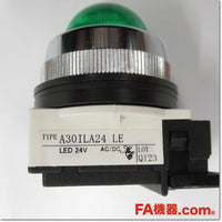 Japan (A)Unused,A30ILA24GLE φ30 パイロットLEDライト AC/DC24V,Indicator <Lamp>,Maruyasu