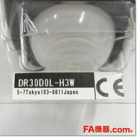 Japan (A)Unused,DR30D0L-H3W φ30 表示灯 ドーム形 AC100V,Indicator <Lamp>,Fuji