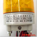Japan (A)Unused,VL04S-024NY φ45 LED回転灯 ニコスリム直付式 AC/DC24V,Rotating Lamp/ Indicator,Other 