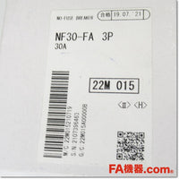 Japan (A)Unused,NF30-FA 3P 30A ノーヒューズ遮断器,MCCB 3 Poles,MITSUBISHI