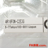 Japan (A)Unused,AR16F0N-C2E3G Φ16 照光押しボタンスイッチ 長角平形 2c AC/DC24V,Illuminated Push Button Switch,Fuji 