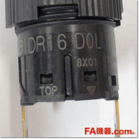 Japan (A)Unused,DR16D0L-E3W φ16 LED表示灯 ドーム形 AC/DC24V,Indicator <Lamp>,Fuji