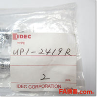 Japan (A)Unused,UP1-2419R φ10 LED式小形表示灯 フード形 DC24V 2個セット,Indicator <Lamp>,IDEC