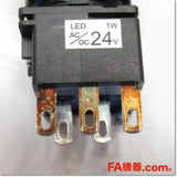 Japan (A)Unused,LB3L-M1T14Y φ16 Japanese automatic switch 1c AC/DC24V,Illuminated Push Button Switch,IDEC