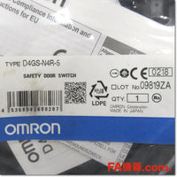 Japan (A)Unused,D4GS-N4R-5 スリムタイプセーフティ・ドアスイッチ 3NC接点 5m,Safety (Door / Limit) Switch,OMRON