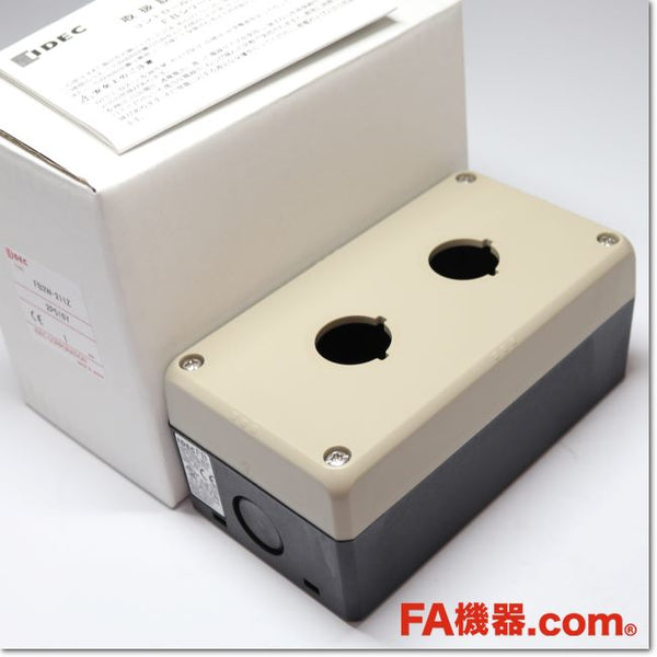 Japan (A)Unused,FB2W-211Z 樹脂製コントロールボックス 2点用 穴あり φ22