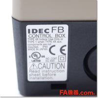 Japan (A)Unused,FB2W-211Z 樹脂製コントロールボックス 2点用 穴あり φ22,Control Box,IDEC