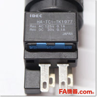 Japan (A)Unused,HA3S-2C1F-TK1977 φ16 series,Selector Switch,IDEC 