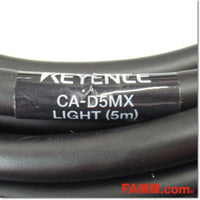 Japan (A)Unused,CA-D5MX 画像処理用LED照明ケーブル 5m,Image-Related Peripheral Devices,KEYENCE
