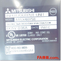 Japan (A)Unused,A1SX48Y58 DC入力トランジスタ出力複合ユニット,I/O Module,MITSUBISHI