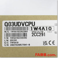Japan (A)Unused,Q03UDVCPU ユニバーサルモデル高速タイプQCPU,CPU Module,MITSUBISHI