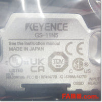 Japan (A)Unused,GS-11N5 Japanese safety switch,Safety (Door / Limit) Switch,KEYENCE 