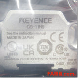 Japan (A)Unused,GS-11N5 セーフティドアセンサ 非接触 ケーブル引出しタイプ 5m,Safety (Door / Limit) Switch,KEYENCE