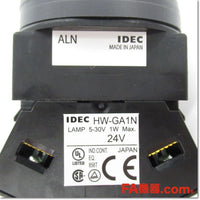 Japan (A)Unused,ALFN22211DNG φ30 LED照光押ボタンスイッチ 突形フルガード付 1a1b AC/DC24V,Illuminated Push Button Switch,IDEC