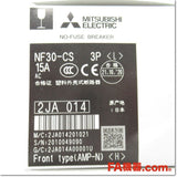 Japan (A)Unused,NF30-CS 3P 15A ノーヒューズ遮断器,MCCB 3 Poles,MITSUBISHI