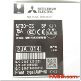 Japan (A)Unused,NF30-CS 3P 15A ノーヒューズ遮断器,MCCB 3 Poles,MITSUBISHI 