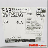 Japan (A)Unused,BW125JAG-3P040 オートブレーカ 3P 40A,MCCB 3 Poles,Fuji