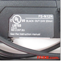 Japan (A)Unused,FS-N12N 2m デジタルファイバアンプ 子機,Fiber Optic Sensor Amplifier,KEYENCE