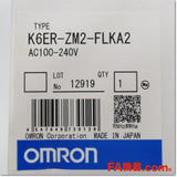 Japan (A)Unused,K6ER-ZM2-FLKA2 Ior方式漏電監視リレー AC100-240V,Protection Relay,OMRON