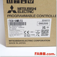Japan (A)Unused,FX3U-64MR/ES Japanese model AC電源 DC入力32点 Japanese model 出力32点,Main Module,MITSUBISHI 