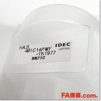 Japan (A)Unused,HA2L-M1C14PWF-TK1977 φ16 照光押しボタンスイッチ 正角形 1c AC/DC24V 5個セット,Illuminated Push Button Switch,IDEC 