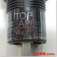 Japan (A)Unused,AP6GS54PW φ16 小形表示灯 長角形3方向バリア付 AC/DC24V,Indicator <Lamp>,IDEC