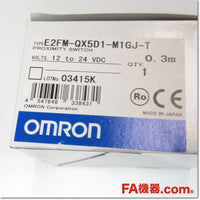 Japan (A)Unused,E2FM-QX5D1-M1GJ-T 0.3m オールステンレスボディ近接センサ 直流2線式 シールドタイプ M18 M12コネクタ中継タイプ  NO フッ素樹脂コーティングタイプ,Amplifier Built-in Proximity Sensor,OMRON