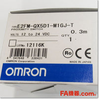 Japan (A)Unused,E2FM-QX5D1-M1GJ-T 0.3m オールステンレスボディ近接センサ 直流2線式 シールドタイプ M18 M12コネクタ中継タイプ  NO フッ素樹脂コーティングタイプ,Amplifier Built-in Proximity Sensor,OMRON