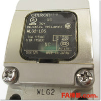Japan (A)Unused,WLG2-LDS 2回路リミットスイッチ ローラ・レバー形 1a1b,Limit Switch,OMRON