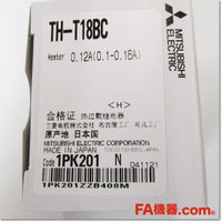 Japan (A)Unused,TH-T18BC 0.1-0.16A サーマルリレー,Thermal Relay,MITSUBISHI 