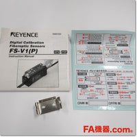 Japan (A)Unused,FS-V1 2m デジタルファイバアンプ 親機,Fiber Optic Sensor Amplifier,KEYENCE