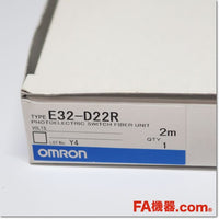 Japan (A)Unused,E32-D22R 2m ファイバユニット 反射形,Fiber Optic Sensor Module,OMRON