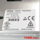 Japan (A)Unused,S8VM-15024CD スイッチング・パワーサプライ 24V 6.5A DINレール取付タイプ,DC24V Output,OMRON