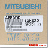 Japan (A)Unused,A68ADC アナログ-ディジタル変換ユニット,Analog Module,MITSUBISHI
