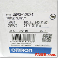 Japan (A)Unused,S8VS-12024 スイッチング・パワーサプライ 24V 5A,DC24V Output,OMRON
