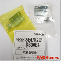 Japan (A)Unused,E3R-5E4 2m アンプ内蔵光電センサ 透過形 しゃ光時ON/入光時ON切替可,Built-in Amplifier Photoelectric Sensor,OMRON