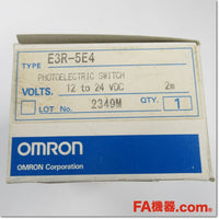 Japan (A)Unused,E3R-5E4 2m アンプ内蔵光電センサ 透過形 しゃ光時ON/入光時ON切替可,Built-in Amplifier Photoelectric Sensor,OMRON