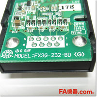 Japan (A)Unused,FX3G-232-BD RS-232C通信用機能拡張ボード,F Series Other,MITSUBISHI