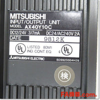 Japan (A)Unused,AX40Y10C DC入力リレー出力複合ユニット,MELSECNET / MINI-S3,MITSUBISHI